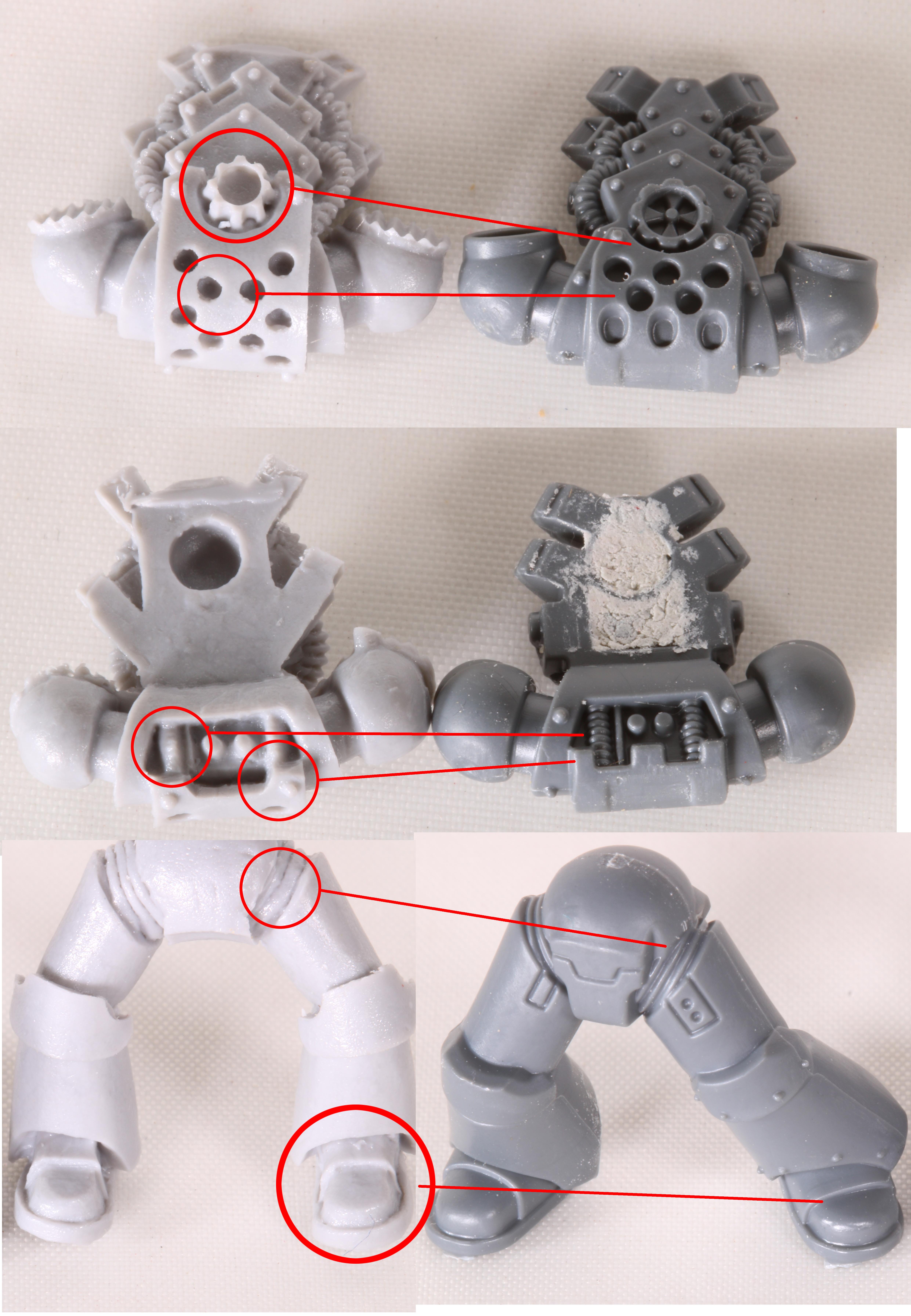 Plastic vs Resin Bits Plastic vs Resin Bits Gallery DakkaDakka
